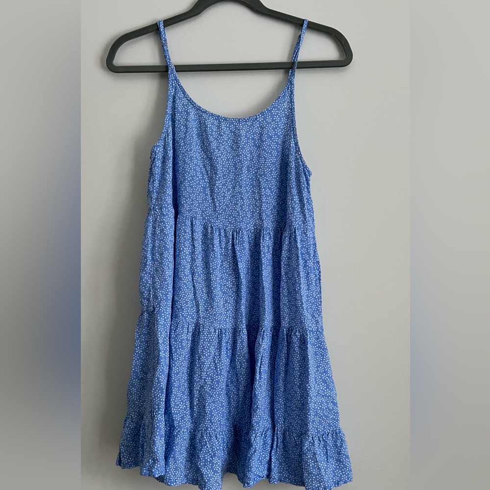 Blue Floral Dress